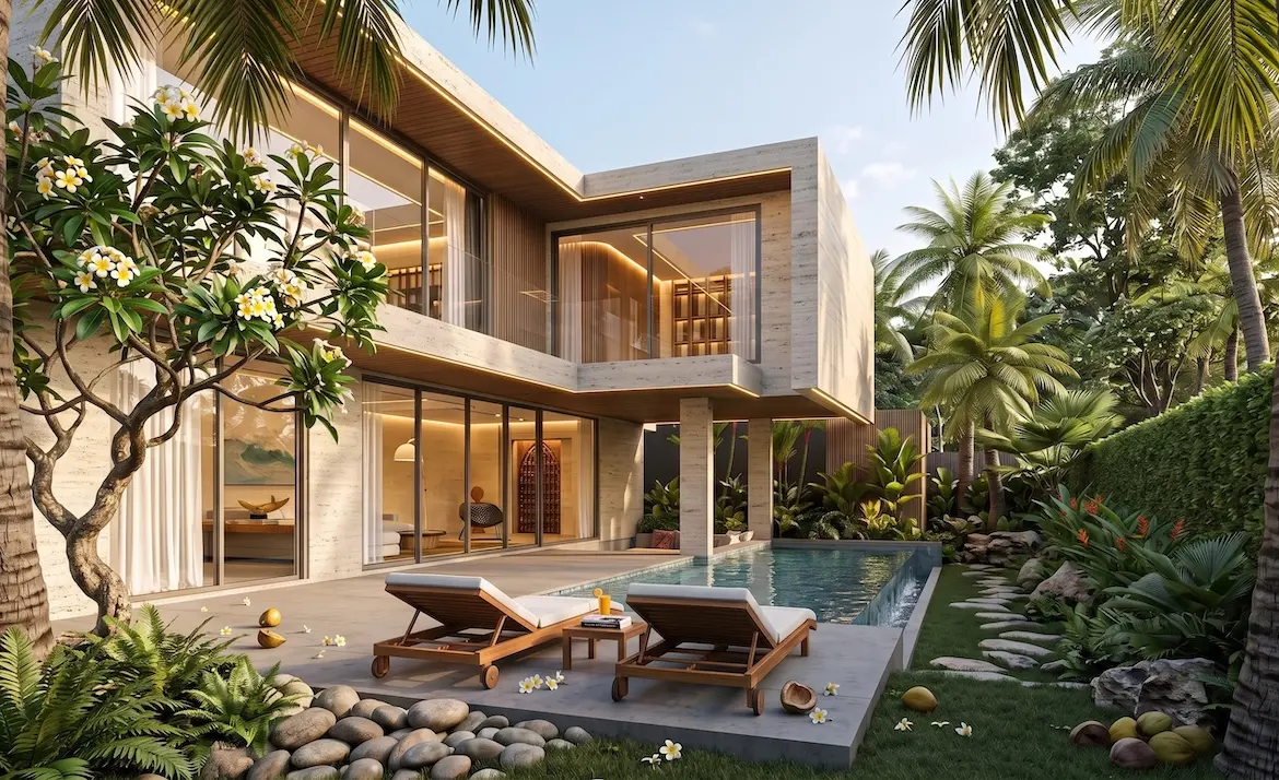 Ban Tai Two Bedroom Villas Exterior Front
