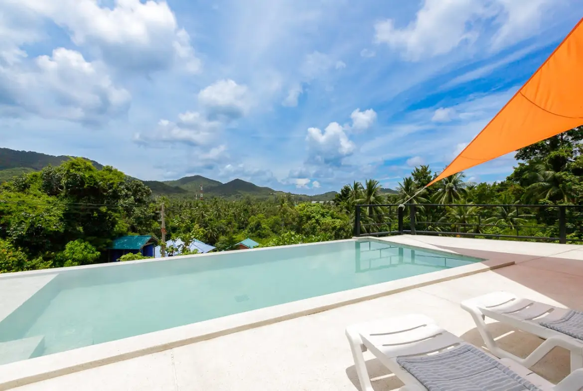 Chaloklum bay view villa Swimming Pool