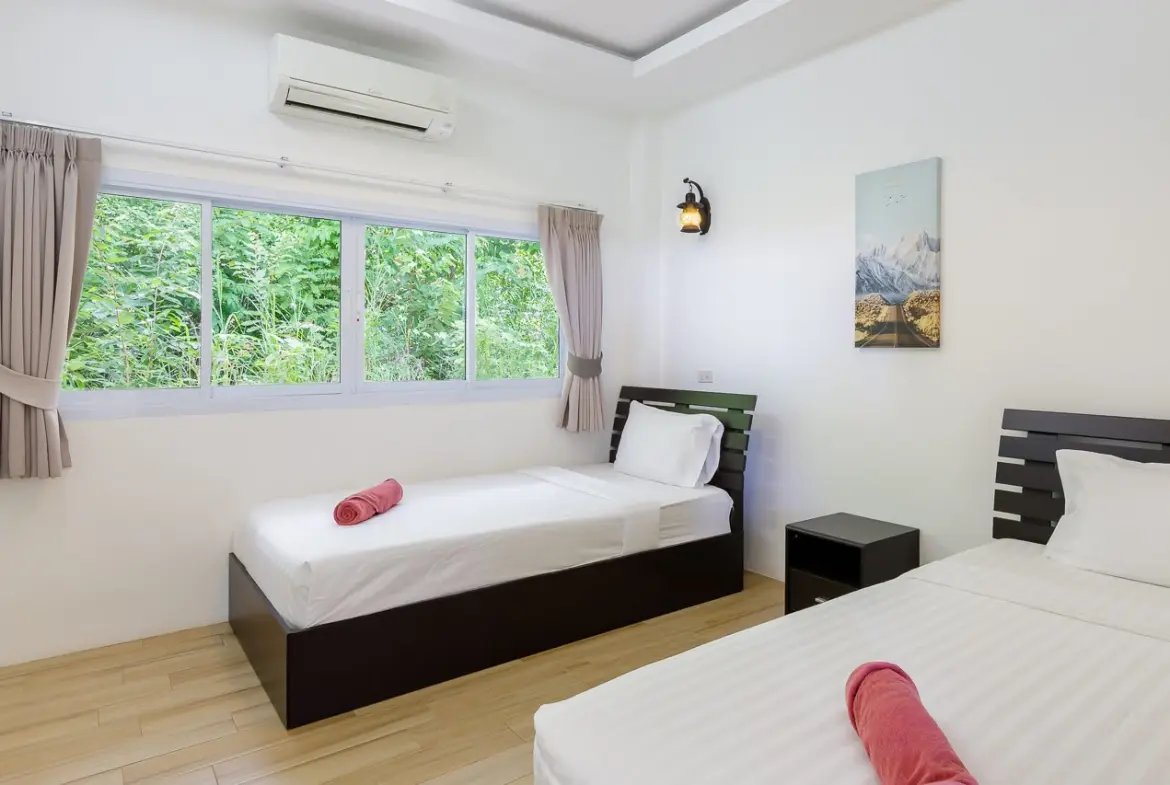 Chaloklum bay view villa Bedroom