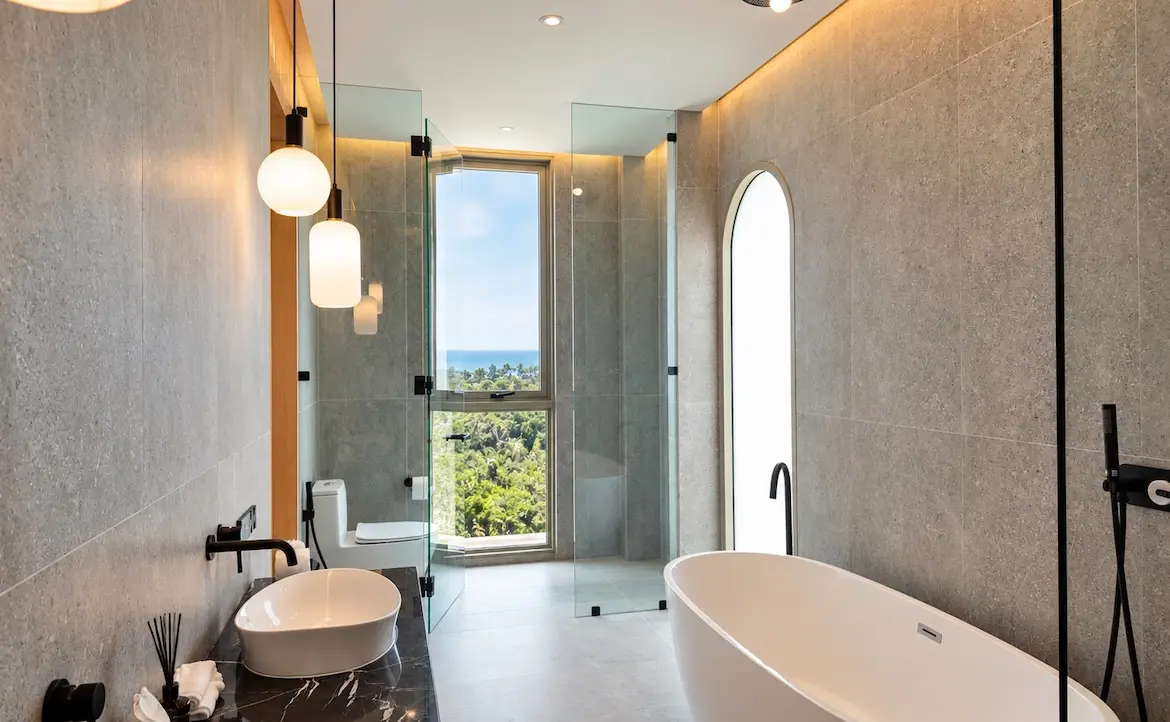 Choeng Mon Modern Villa Bathroom
