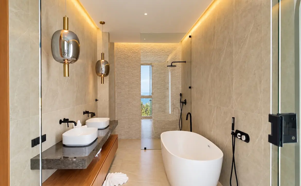 Choeng Mon Modern Villa Bathroom