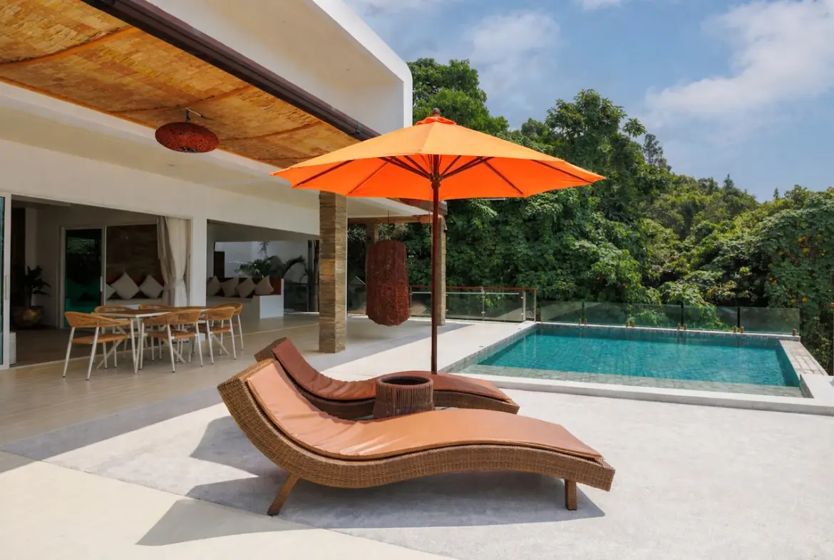 Koh Phangan Beachside Villa Terrace