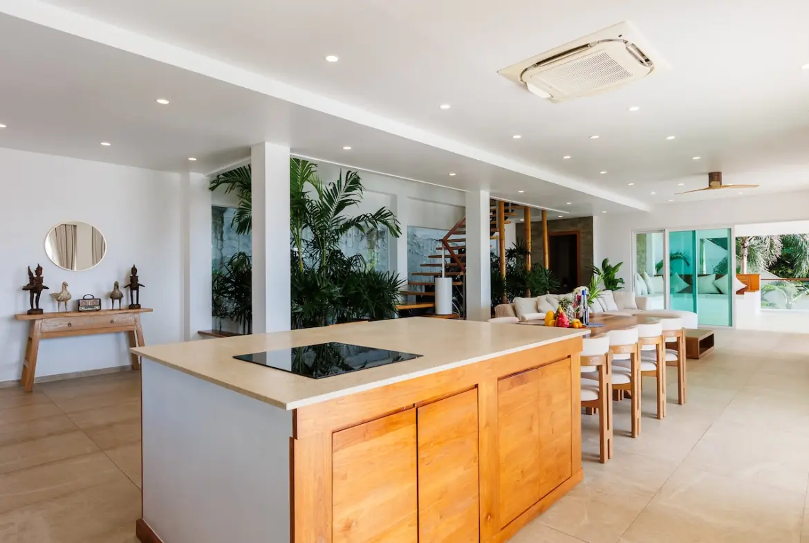 Koh Phangan Beachside Villa Kitchen