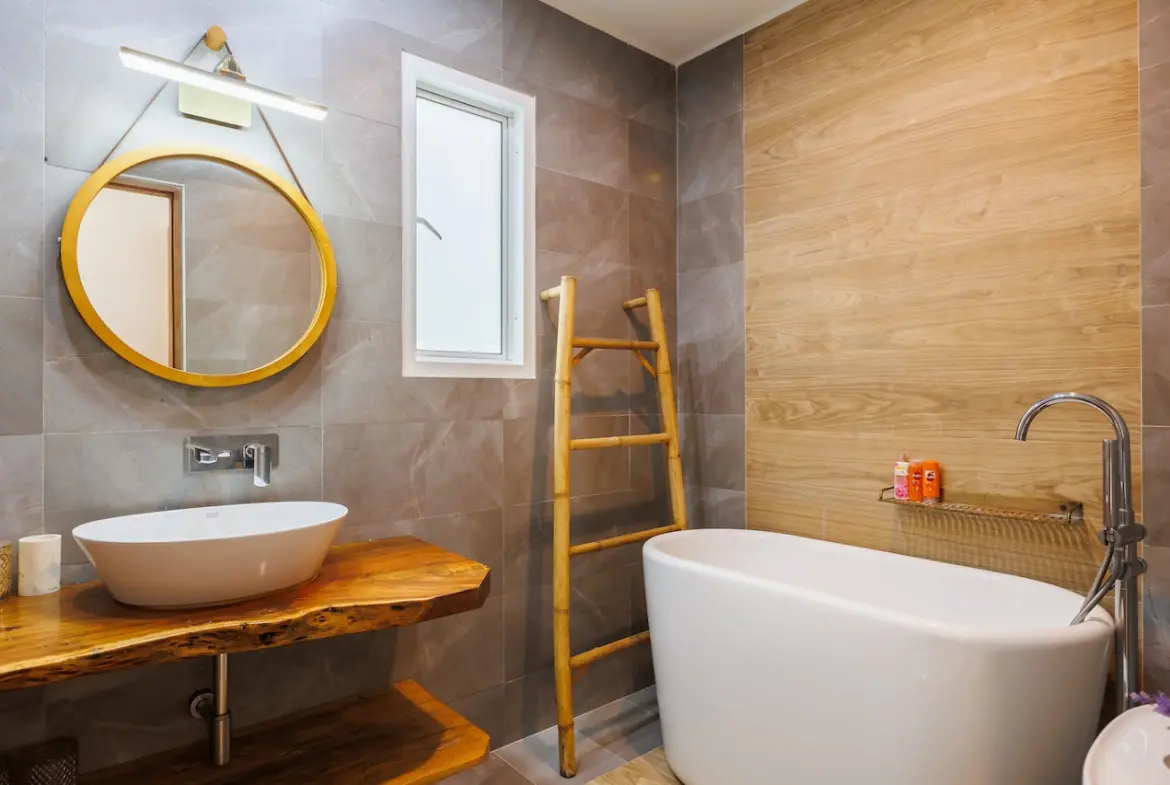 Koh Phangan Beachside Villa Bath