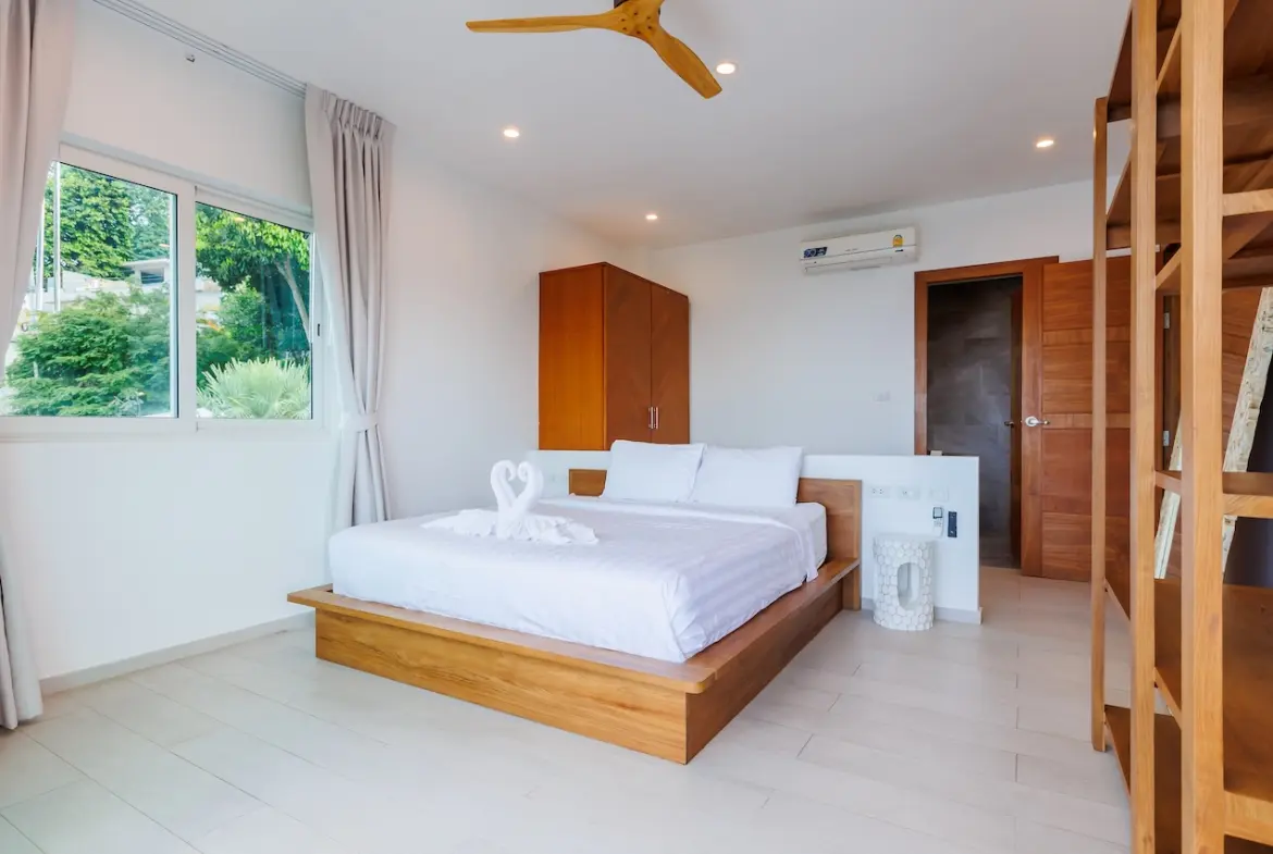 Koh Phangan Beachside Villa Bedroom