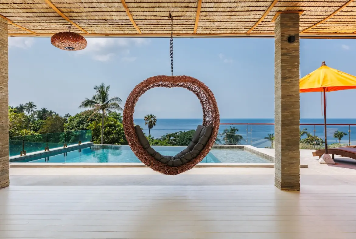 Koh Phangan Beachside Villa View