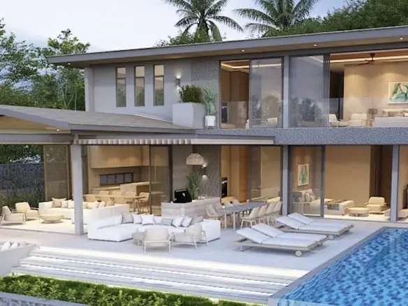 Koh Samui 5-Bedroom Sea View Villas Exterior