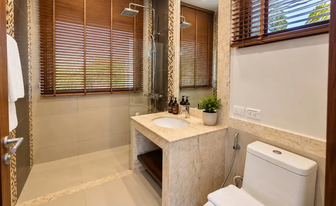 Koh Samui Choeng Mon Villa Bathroom