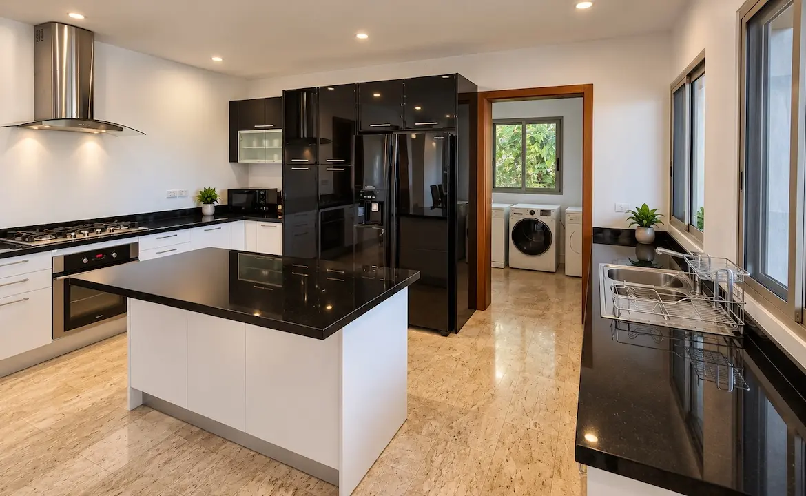 Koh Samui Choeng Mon Villa Kitchen