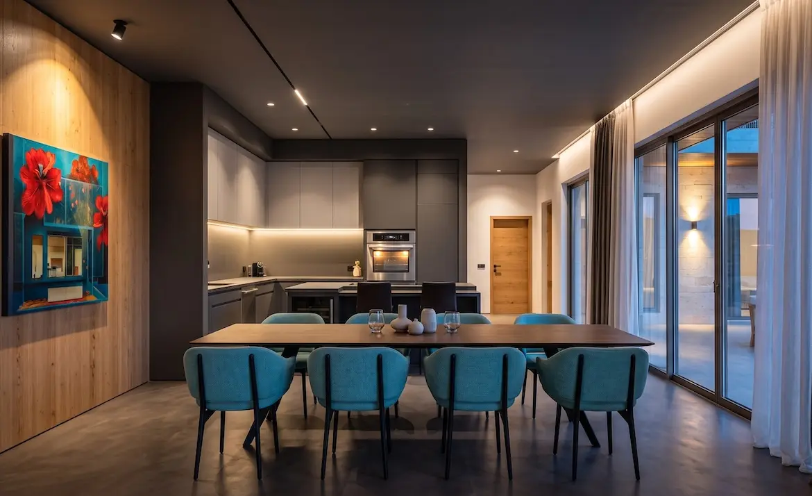 Koh Samui Three-Bedroom Villas Dining