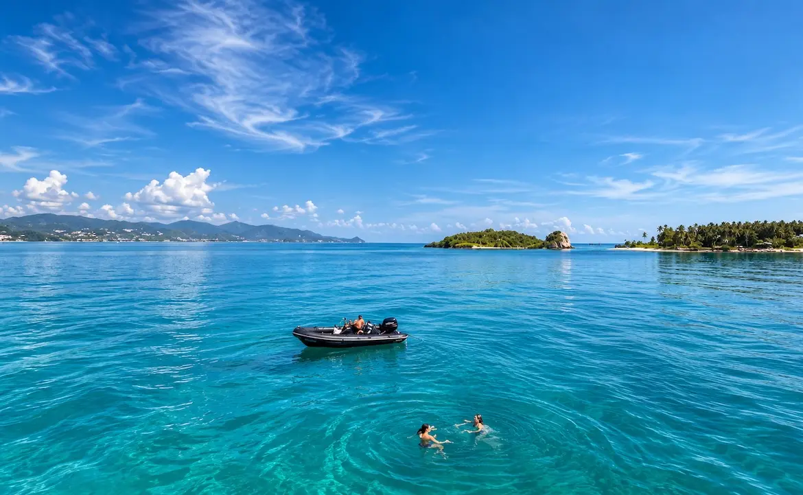 Koh Som Beach Land Sea