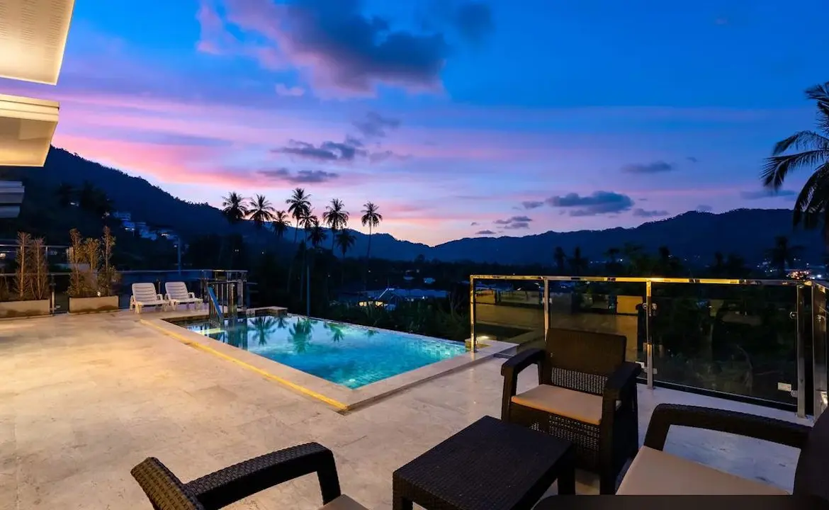 Lamai Valley View Villas Terrace