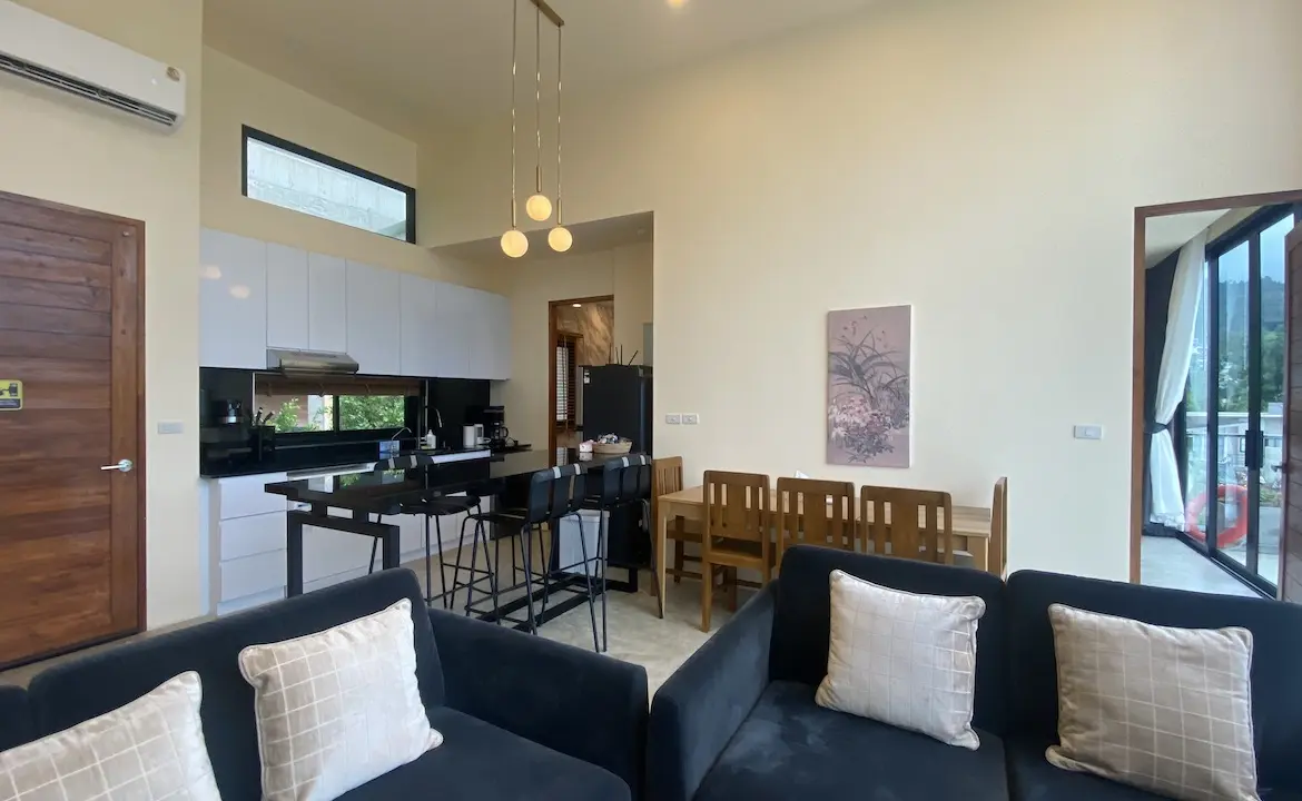 Lamai Valley View Villas Living Area