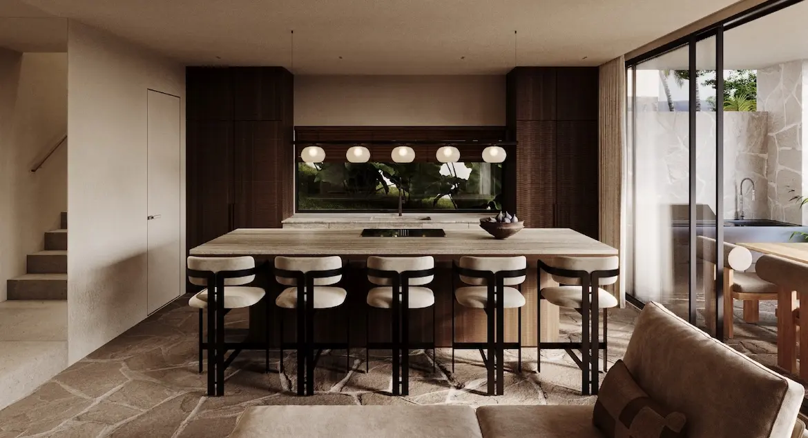 Luxury Plai Laem Villas Kitchen
