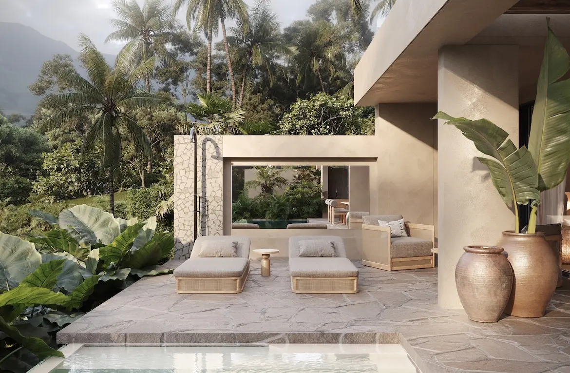 Luxury Plai Laem Villas Terrace