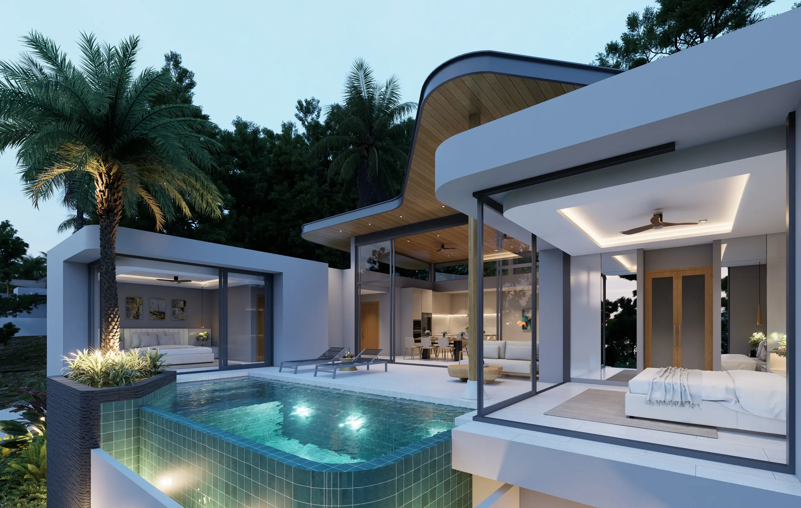 OVO 3-Bedroom Villas OVO 3-Bedroom Villas Swimming Pool
