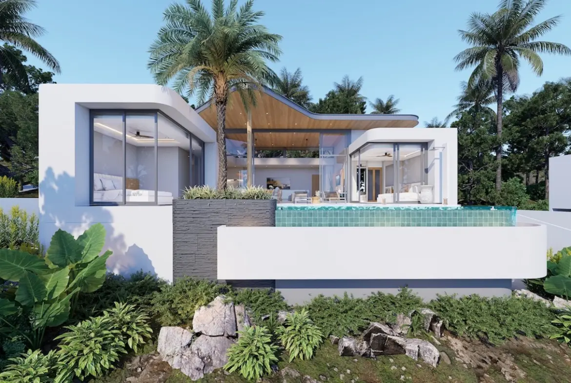 OVO Sea View Villas Samui Front