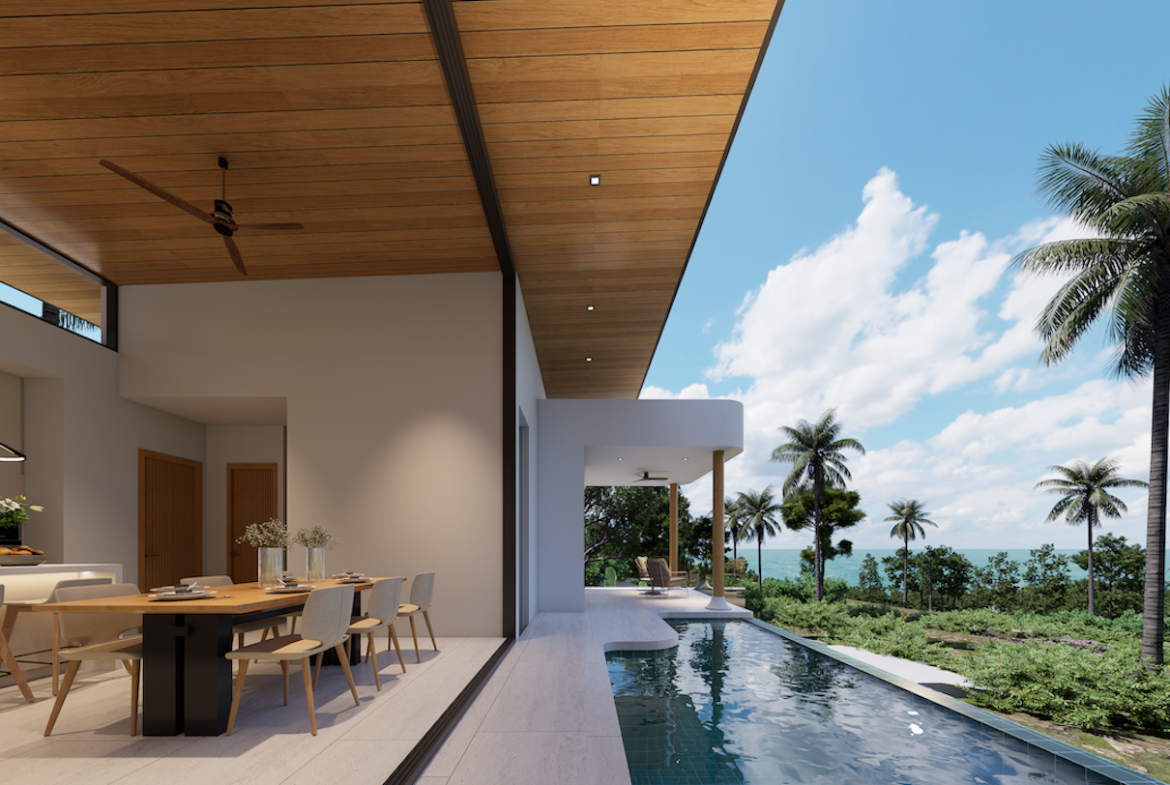 OVO Sea View Villas Samui Swimming Pool