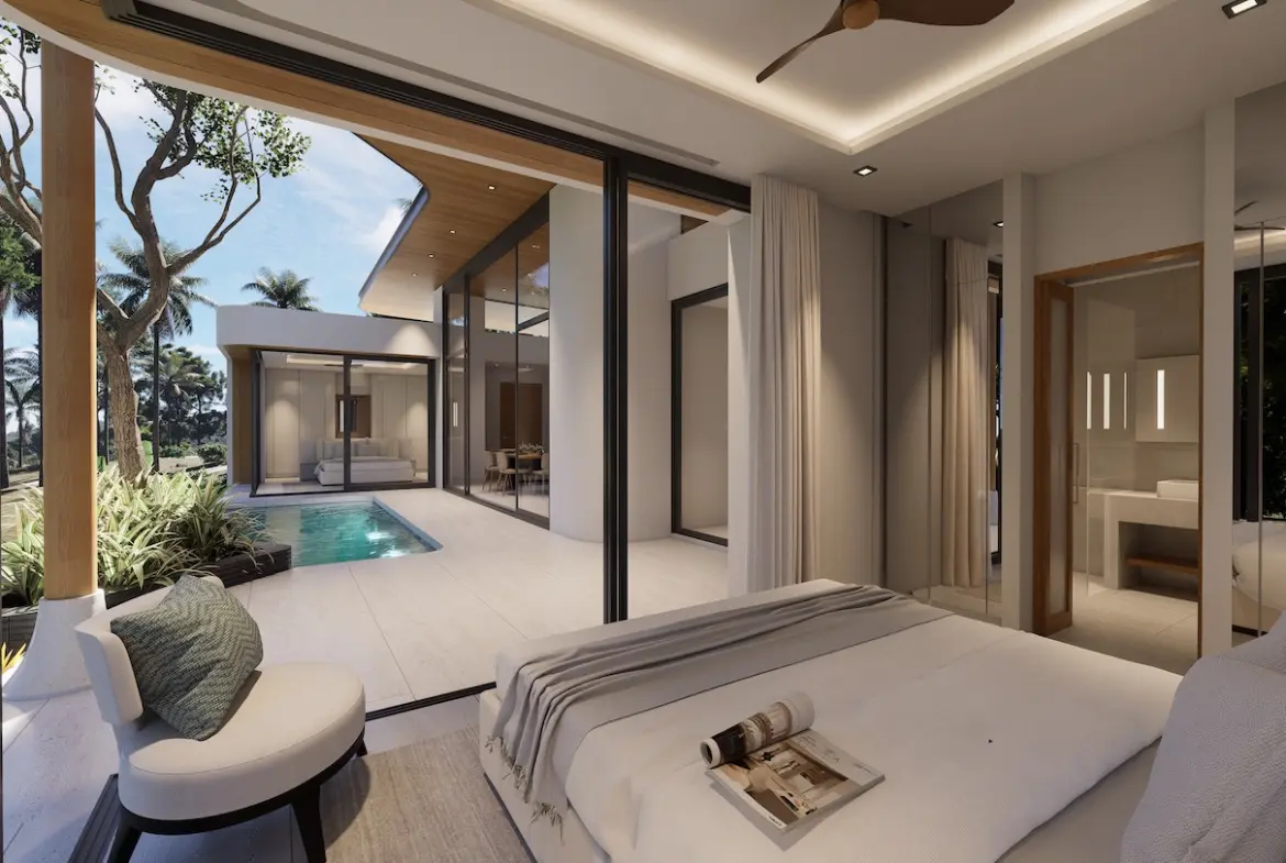 OVO Villas Samui Bedroom View