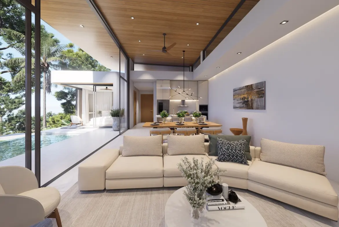 OVO Villas Samui Living Area