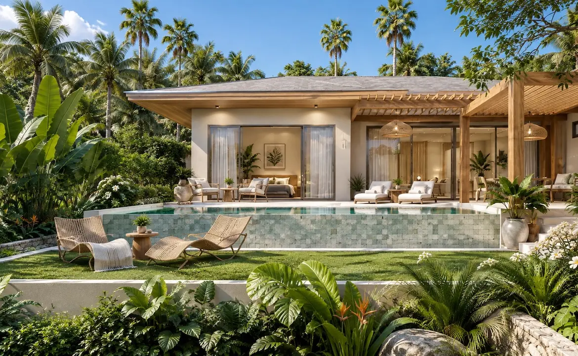 Palm Sea View Villas Exterior