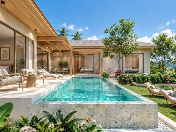 Palm Sea View Villas Swimming Pool