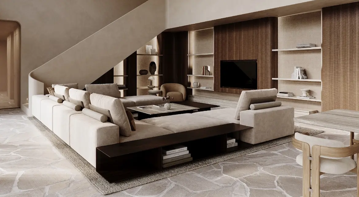 Plai Laem Luxury Residence lounge