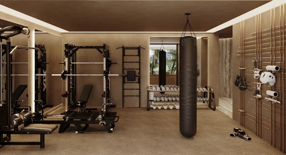 Plai Laem Luxury Residence gym