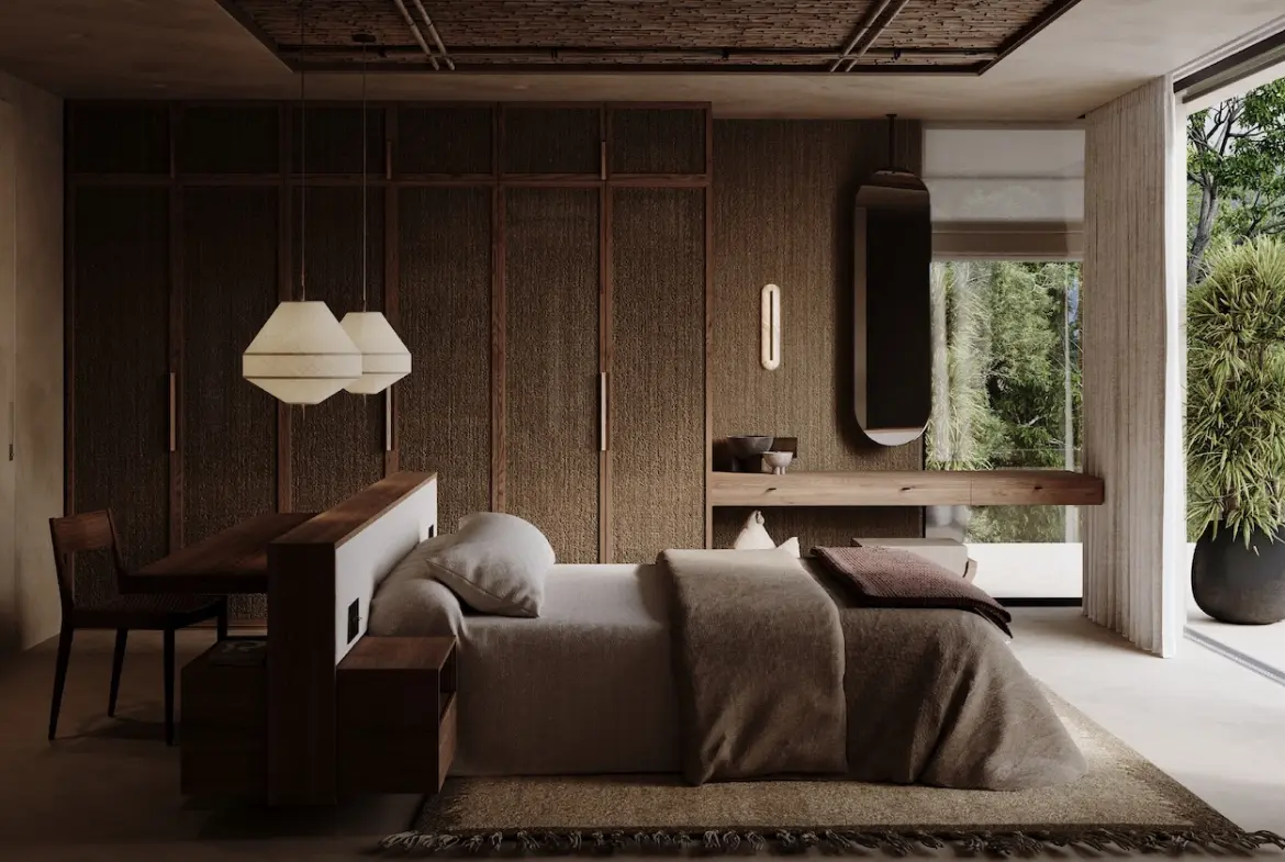Plai Laem Luxury Residence bedroom