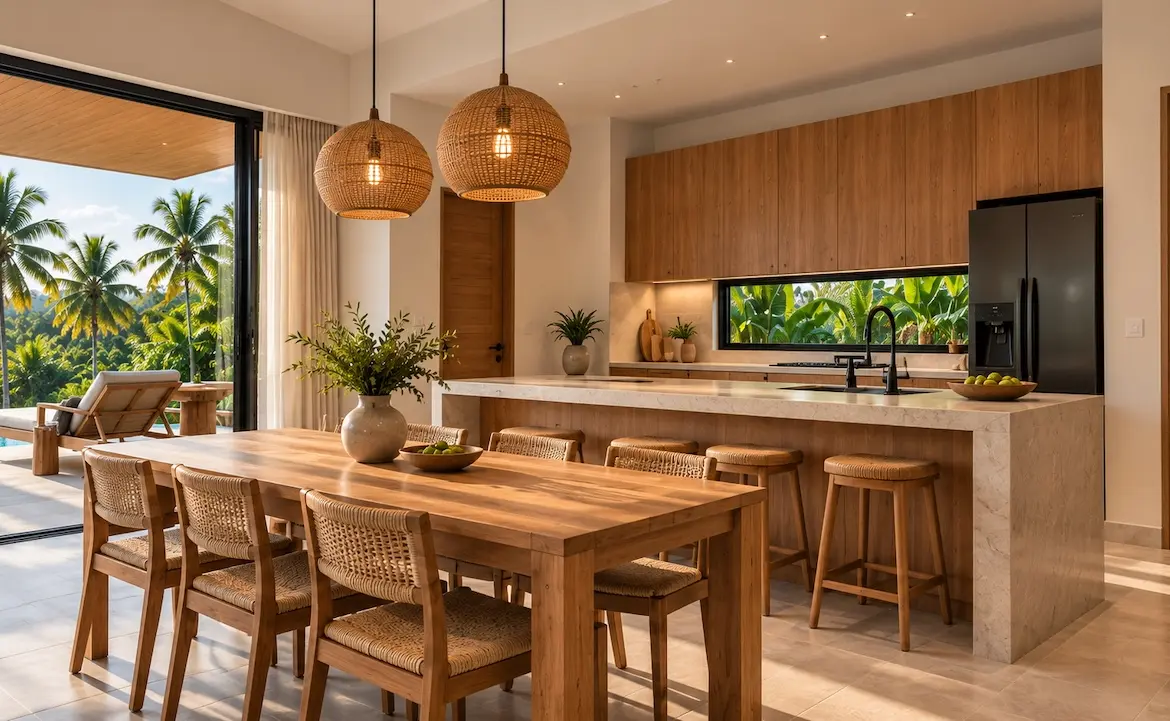 Pure Cottage 4-Bedroom Villas Kitchen