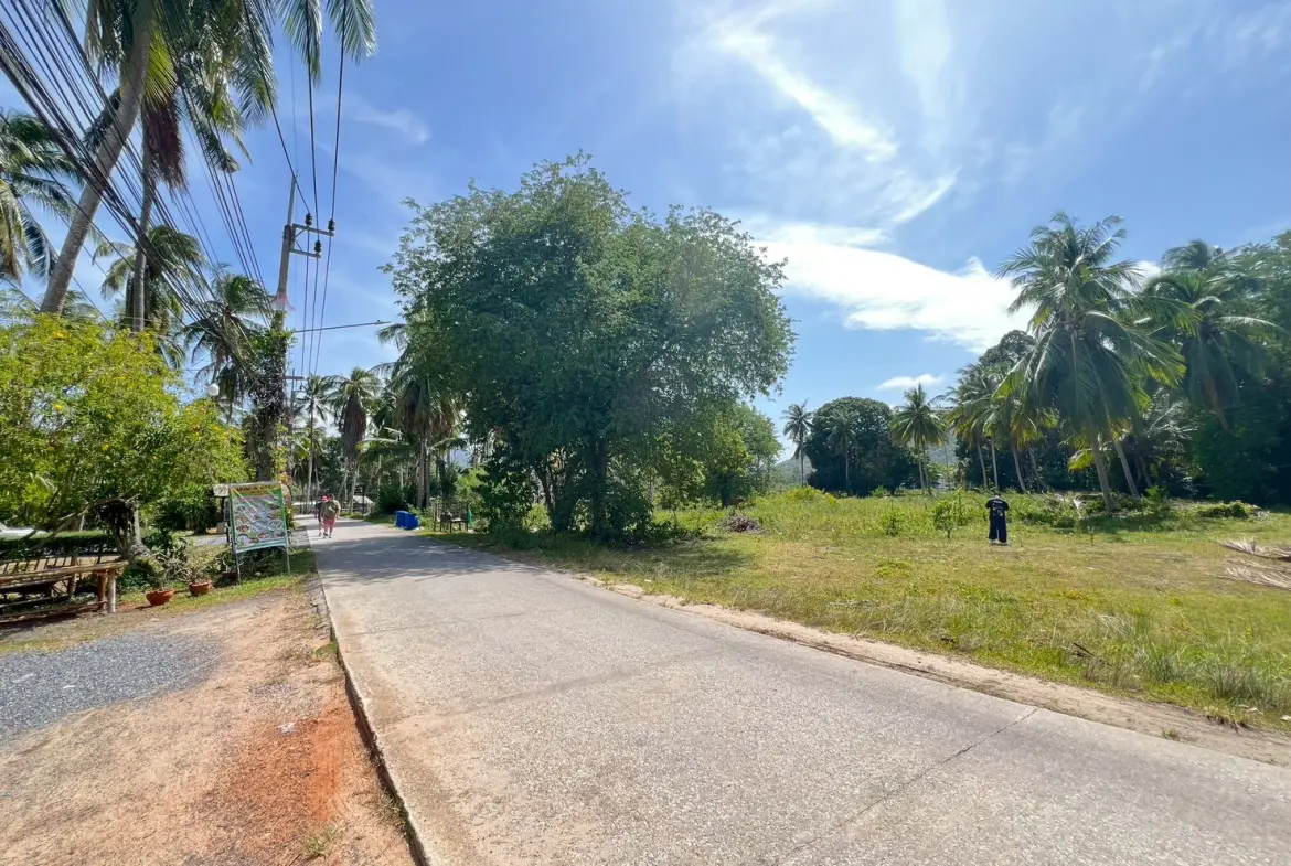 Taling Ngam Land For Sale Road