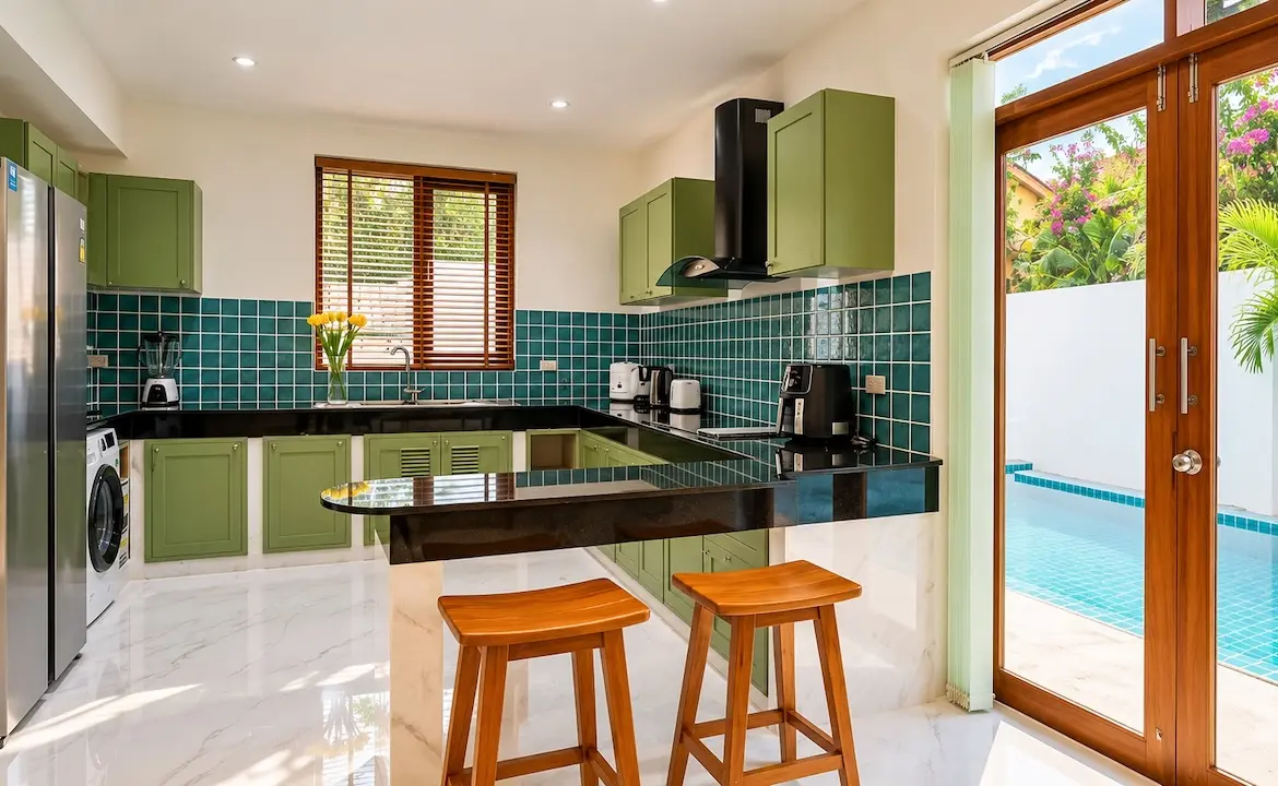 Tongson Bay Villa Kitchen