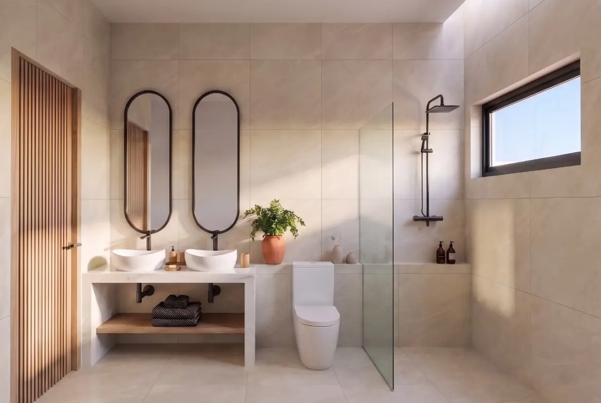 Wana Thara Residence 2-Bedroom Villas Bathroom