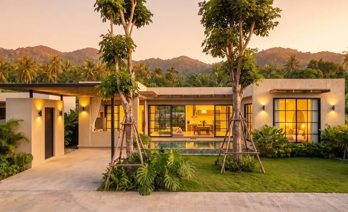 Wana Thara Residence Three-Bedroom Villas Exterior