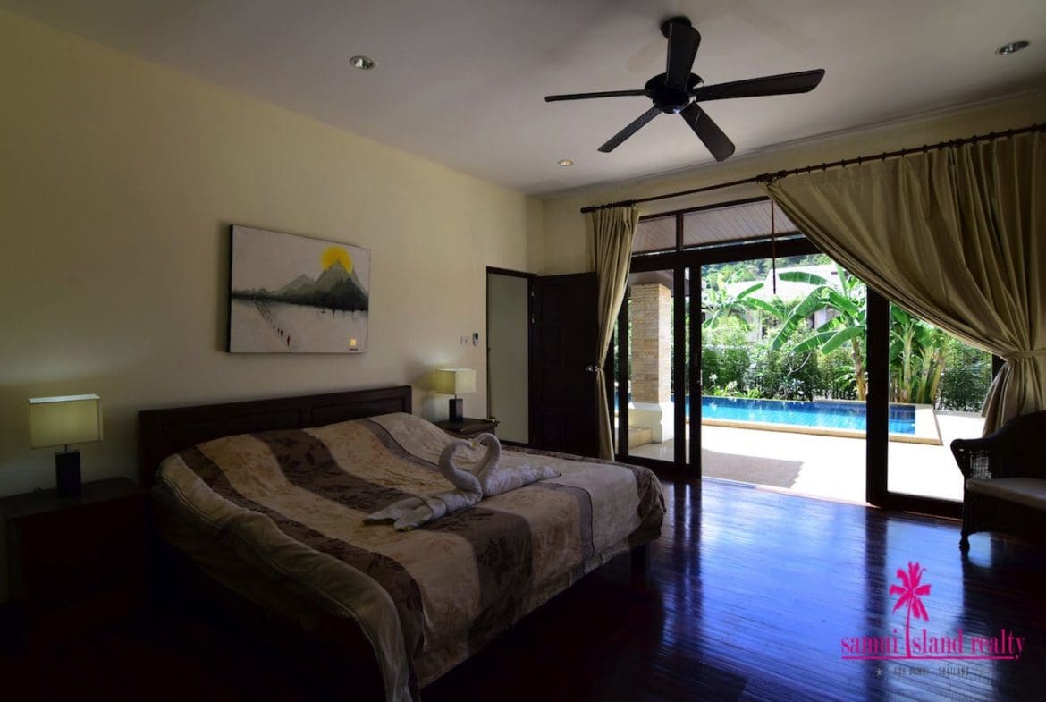 Bophut Villa Master Bedroom