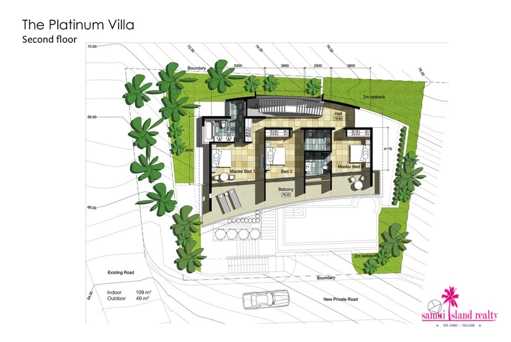 Platinum Villa Second Floor Plan
