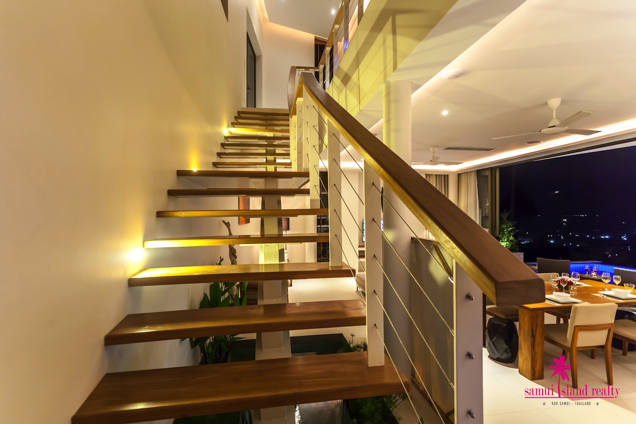 The Ridge Platinum Villa Koh Samui Stairway