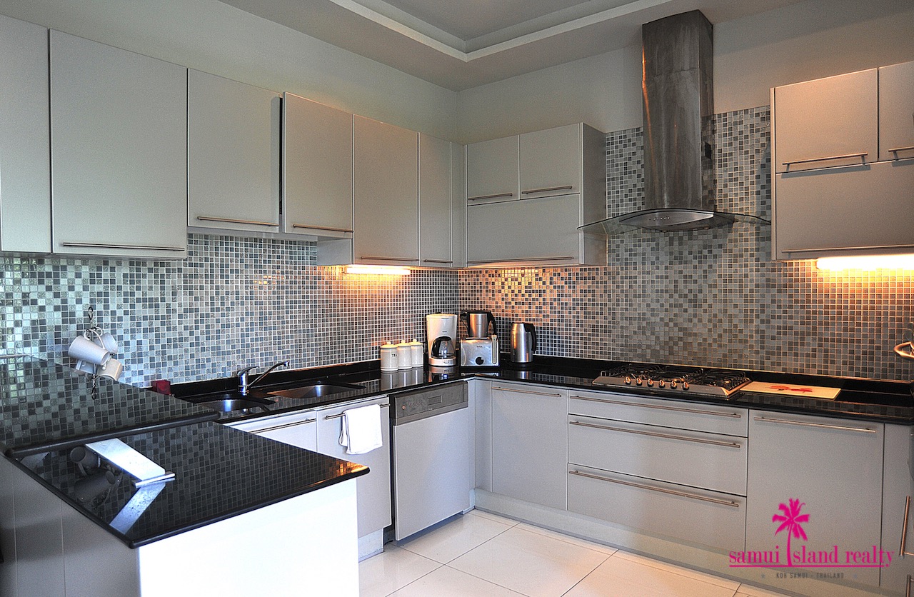 Bophut Sea View Villa Fully Equipped Kitchen