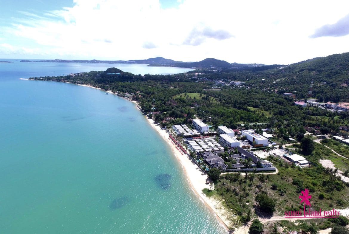 Koh Samui Beachfront Land For Sale Maenam