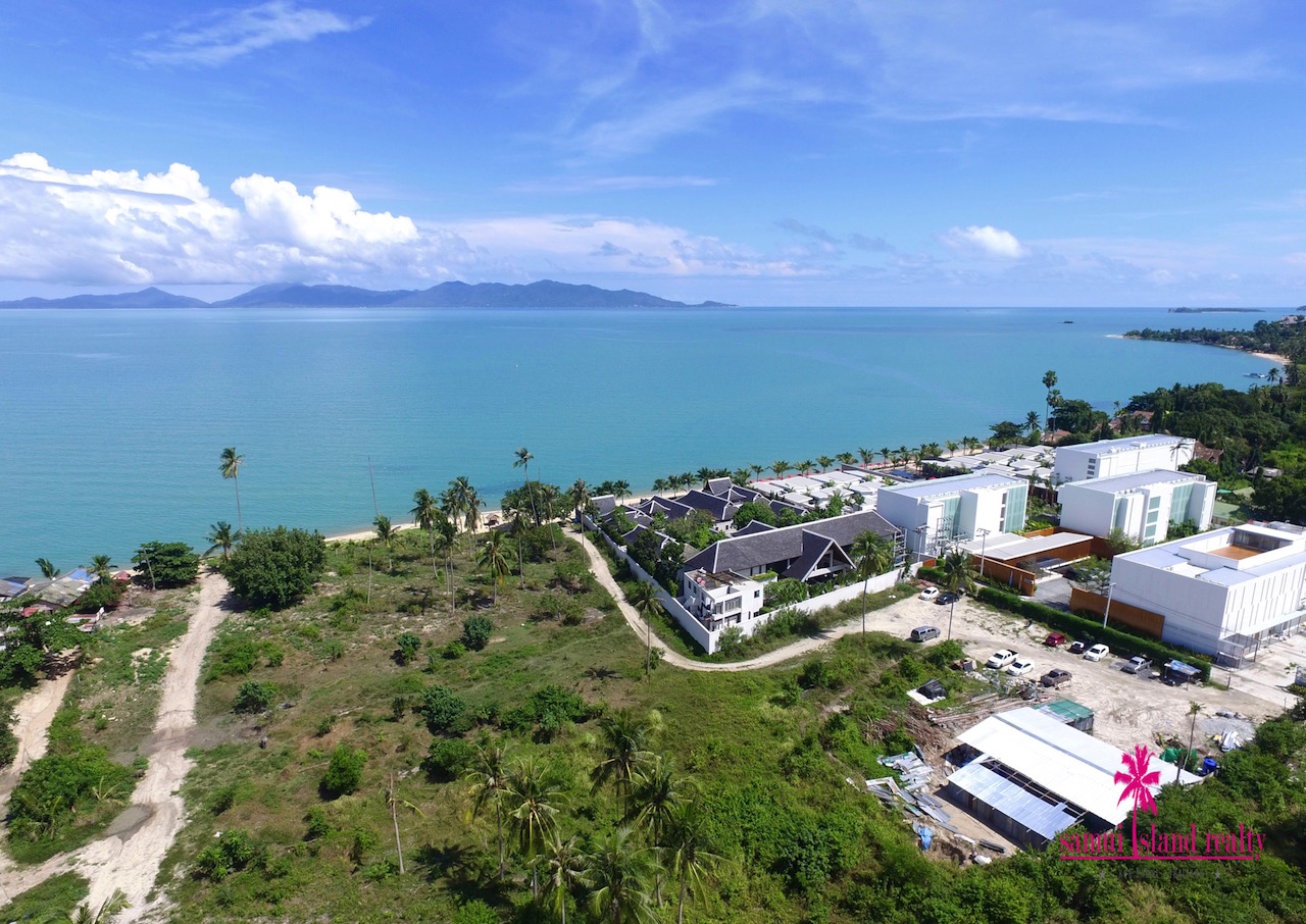 Koh Samui Beachfront Land For Sale Maenam View