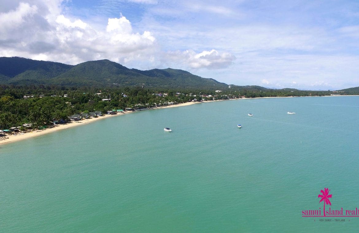 Koh Samui Beachfront Land For Sale Maenam Maenam Bay