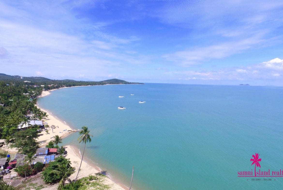 Koh Samui Beachfront Land For Sale Maenam North Coastline