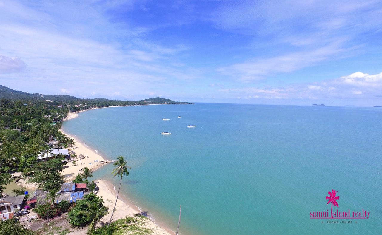 Koh Samui Beachfront Land For Sale Maenam North Coastline