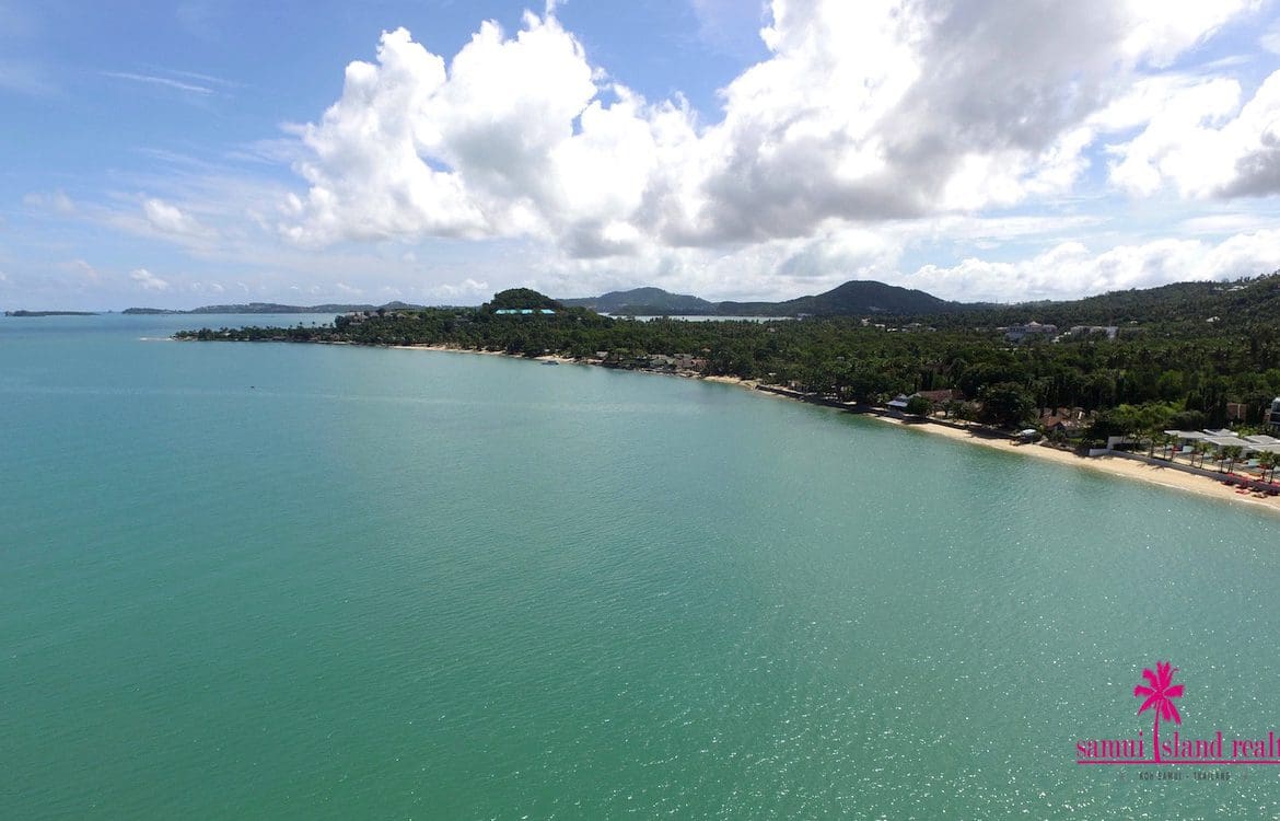 Koh Samui Beachfront Land For Sale Maenam View