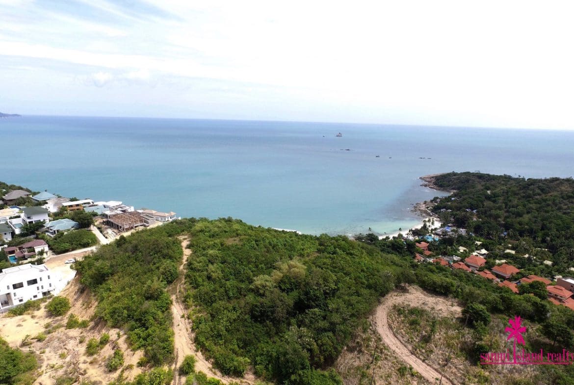 Panoramic Sea View Land For Sale Koh Samui Thailand's Gulf