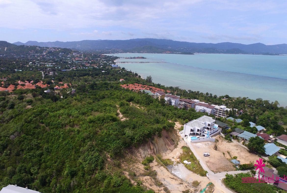 Panoramic Sea View Land For Sale Koh Samui View From Above