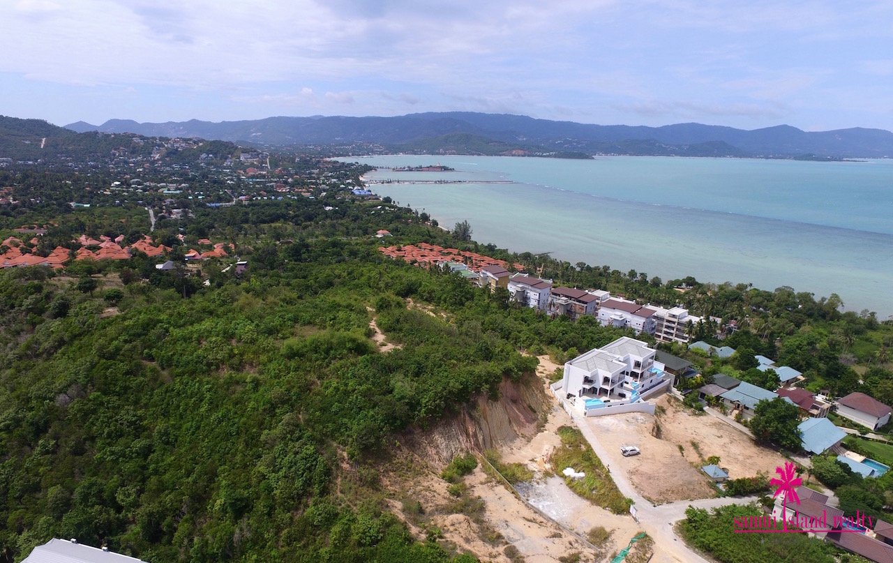 Panoramic Sea View Land For Sale Koh Samui View From Above