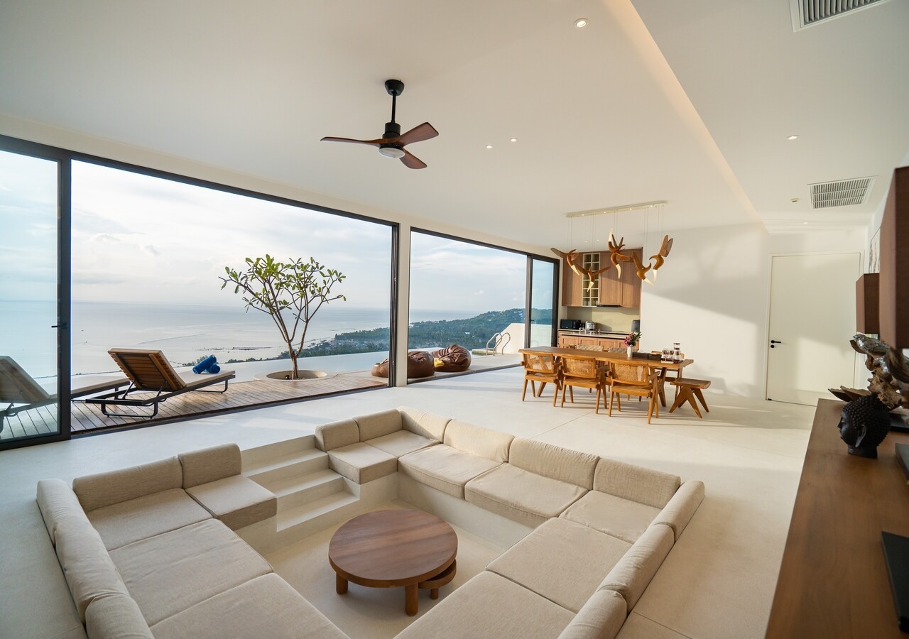 Anzhu Seamate Development Ko Samui living Area
