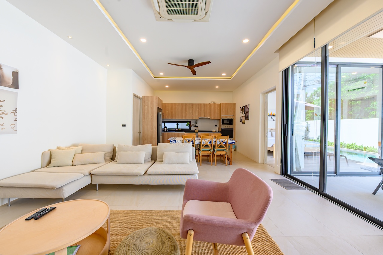 Baansuay Bophut Villas Living Area
