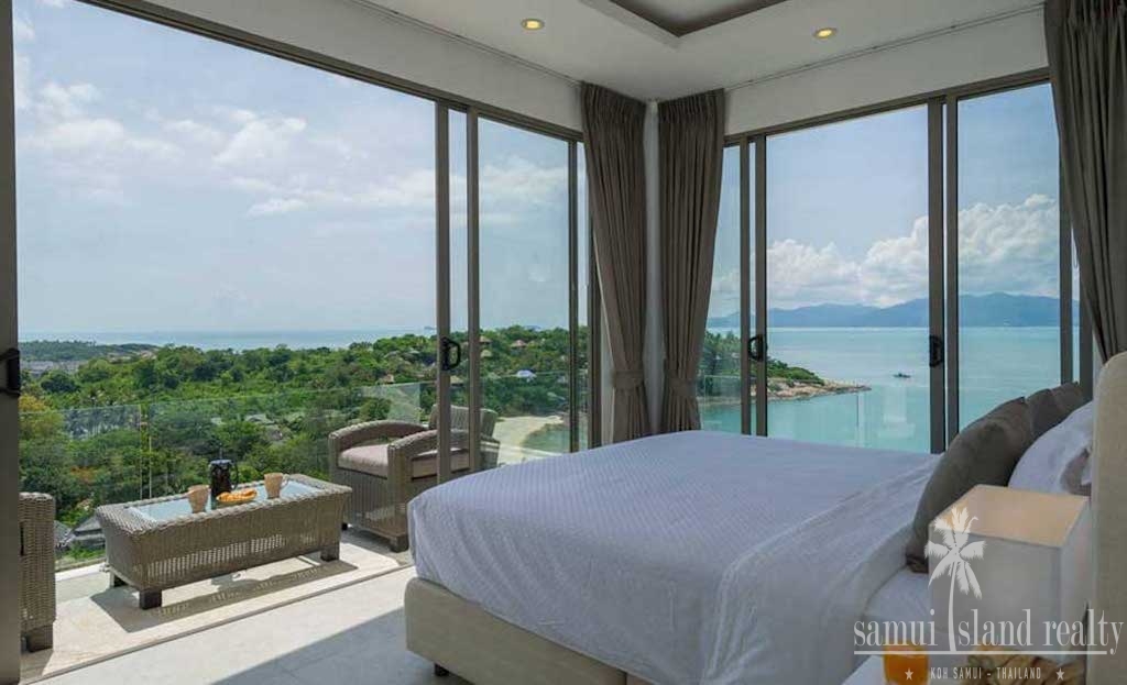 Baysides Luxury Duplex Villa Ko Samui Bedroom View